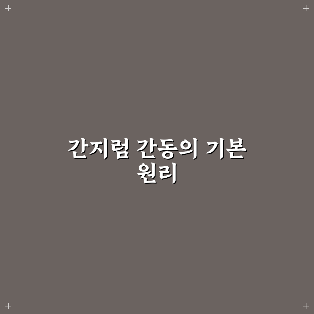 간지럼 간동 비교와 분석을 통한 5가지 체크포인트 총정리