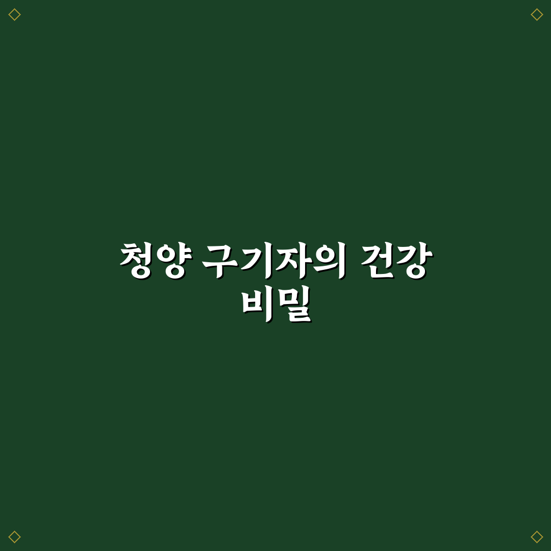 청양 구기자 가루 활용법과 선택 꿀팁 알려드려요