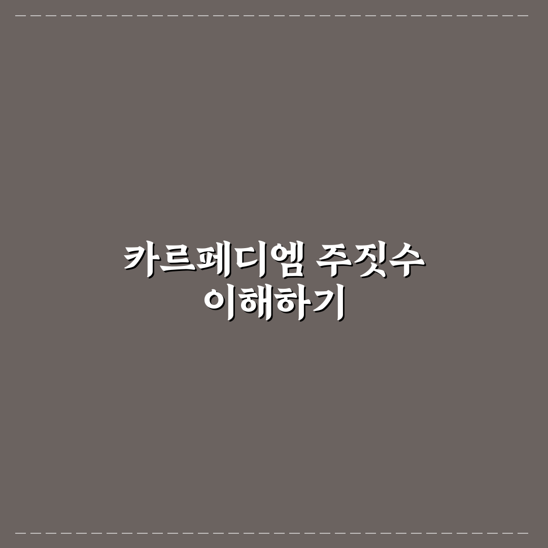 카르페디엠 주짓수 초보자 꿀팁과 수련 방법 공유
