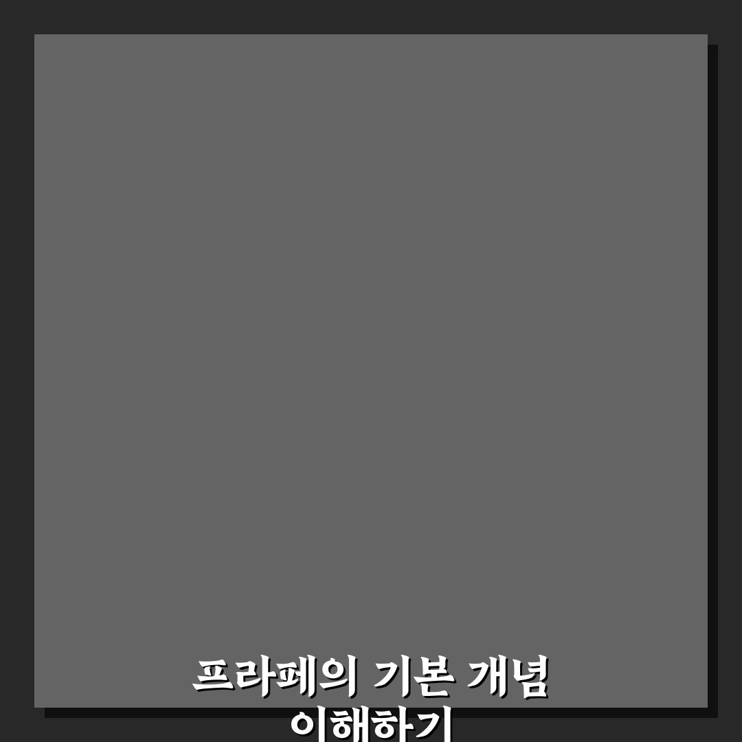 프라페 뜻과 종류별 특징 비교 분석 가이드