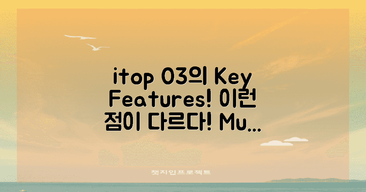 itop 03의 특징은?