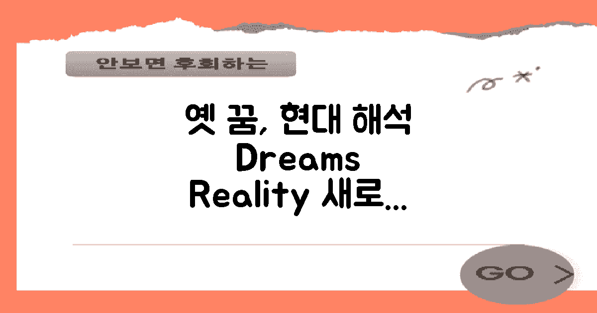 옛 꿈과 현대 해석