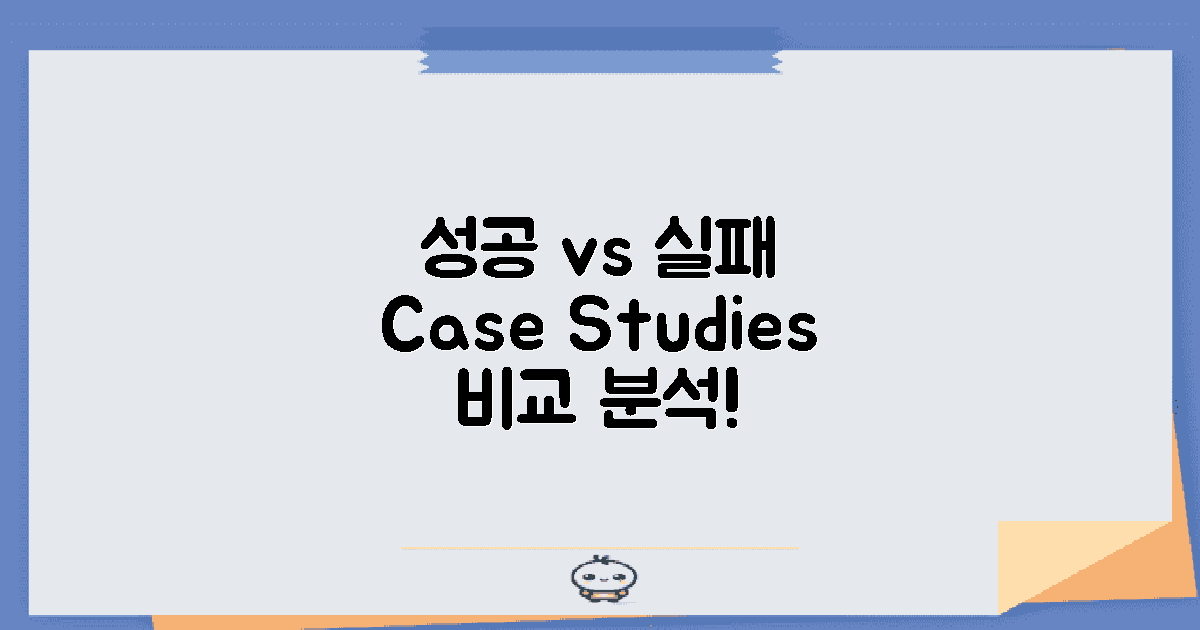 성공 사례 vs 실패 사례