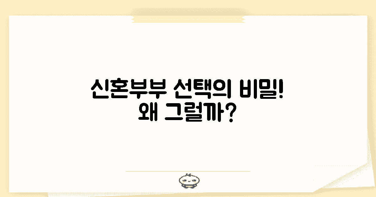 왜 신혼부부가 선택할까?