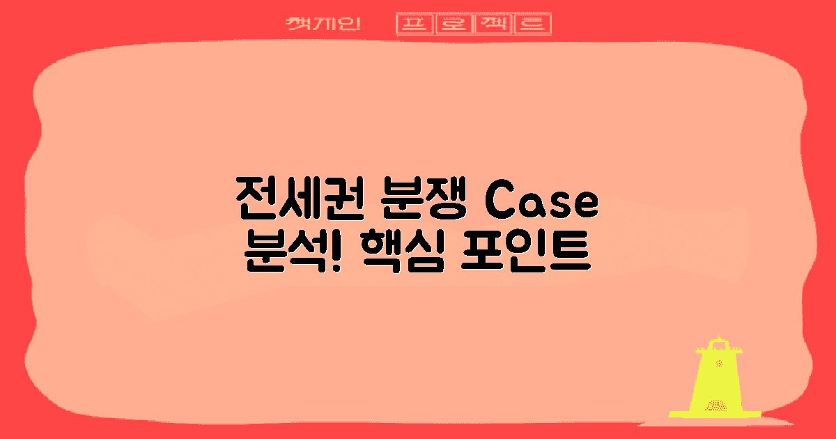 전세권 분쟁 사례 분석