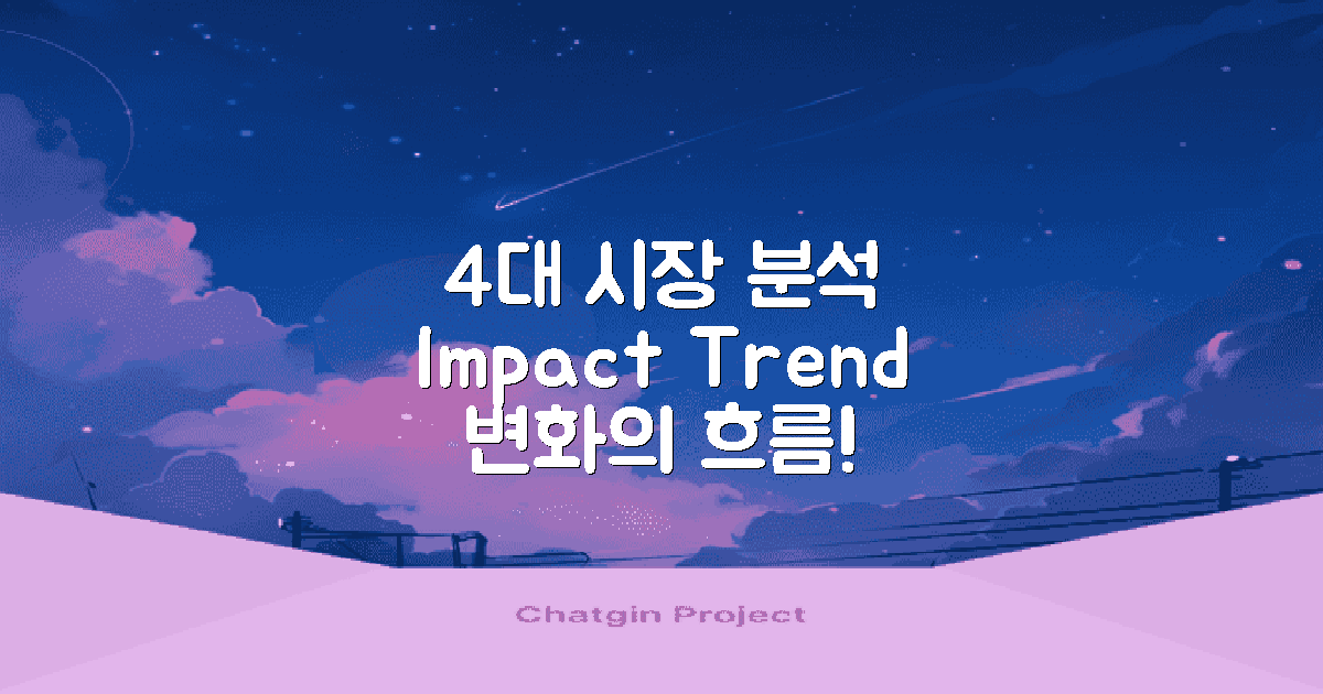 4가지 시장 영향 분석